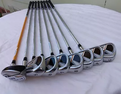 Adams Idea A7 Hybrid Iron Set 4-PW GW Reg Flex Steel Shafts 4 Iron Graphite RH • $427.40