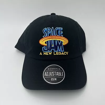 Space Jam A New Legacy NBA Strapback Black Hat Cap Adjustable LeBron James • $14.95