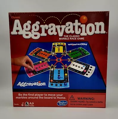 Aggravation The Classic Marble Race Board Game By Hasbro For Ages 6+ NEW! • $13.59