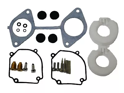 6E9-W0093-02-00 Fits Yamaha Outboard 40 HP 4 Stroke 2 Cyl Carburetor Repair Kit • $50