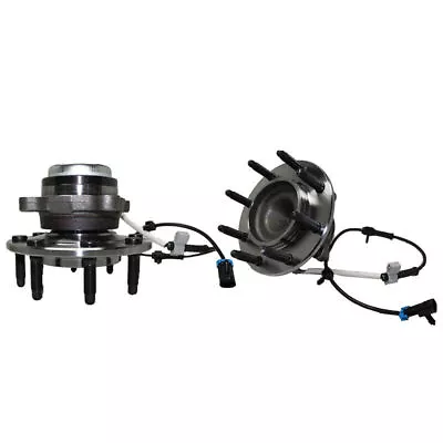 $127.62 • Buy 2pcs Front Wheel Bearing & Hub For Chevy Express GMC Savana 2500 3500 8 Lug T