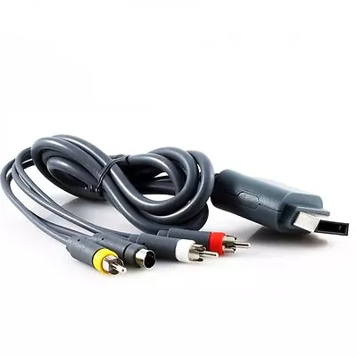 Xbox 360 - Cable - S-Video AV Cable - Bulk (KMD) • $8.98