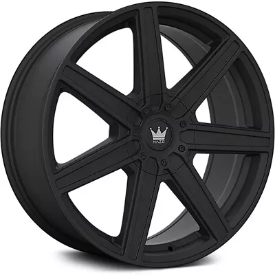 1 Wheel 22  Laguna 376 22x8.5 5x112/5x120 Matte Black 38ET 74.1CB (376-22809MB) • $307.99