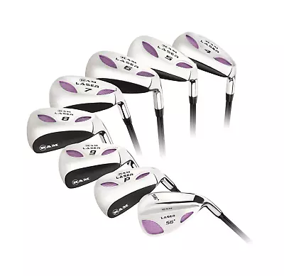 $249.99 • Buy Ram Golf Laser Graphite Hybrid Irons Set 4-SW (8 Clubs) -Ladies Right Hand