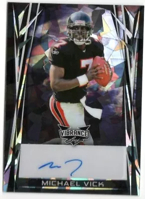 Michael Vick 2024 Leaf Vibrance Midnight Auto Crystal 2/2 • $7.99