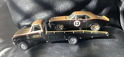 $23 • Buy Greenlight 1:64 Smokey Yunick 1967 Chevy C-30 Ramp Truck W Trans Am Camaro Z/28