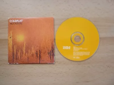 Coldplay - Acoustic - Independent Newspaper 4 Track Cd Single - Yellow - Box 1 • £2.99