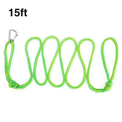 Accessories Braided Rope Jet Ski Dock Line Kayaking With Stainless Clip Yacht • $28.61