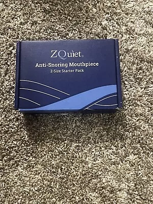 ZQuiet Anti-Snoring Mouthpiece 2-Size Z Quiet Starter Pack - New In Box • $45