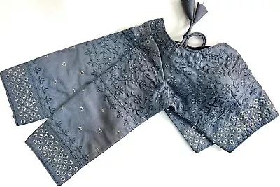Readymade Saree Blouse Designer Indian Sari Blouse Heavy Work Sari Stitched Top • $24.99