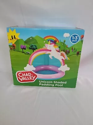  UNICORN Shaded BABY Paddling Pool Ball Pit Brand Chad Valley Years 1-3 NEW • £15.99