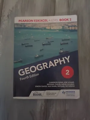 Pearson Edexcel A Level Geography Book 2 Fourth Edition By Kim Adams Cameron... • £19.99