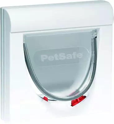 £31.75 • Buy Magnetic Cat Flap. White, 4 Way Locking, Pets, Door, Universal Fit, Staywell 932