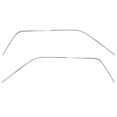1965 1968 Mustang Coupe Roof Drip Rail Moldings Pair / 2 Pieces - M3648 • $89.99