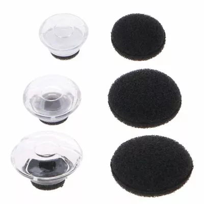 Soft Silicone Ear Pads Earbuds Black Foam For Plantronics Voyager Legend Earphon • $8.32