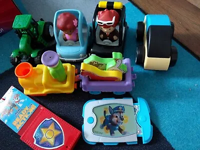 Younger Children's Vehicle Bundle. Train Tractor Cars. Chad Valley. Paw Patrol • £4.99