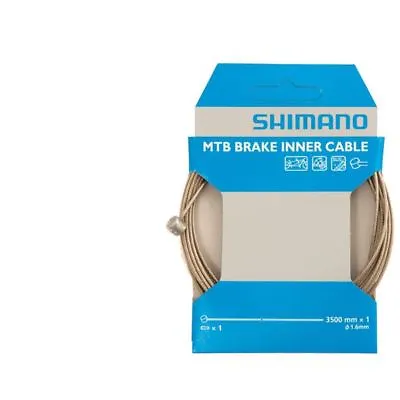 Shimano MTB Tandem Stainless Steel Inner Brake Wire1.6 X 3500 Mm Single • £5.99