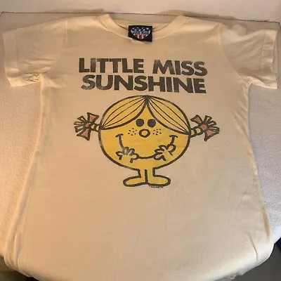 JUNK FOOD LITTLE MISS Sunshine Crew Neck T Shirt Sz Medium Womens Jr’s • $20
