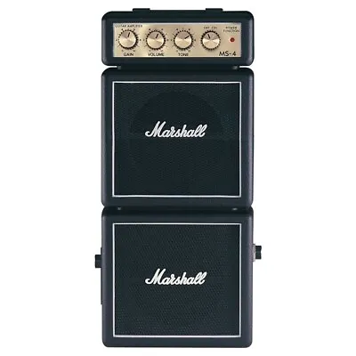 Marshall MS4 Mini Micro Guitar Amp Full Stack Battery Small And Feisty Amplifier • $169.99