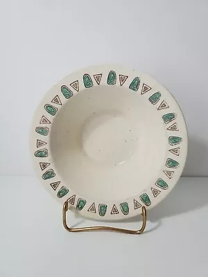 Metlox Navajo Mid-century Modern 6 1/4  Fruit Sauce Bowl Rimmed Poppytrail • $15