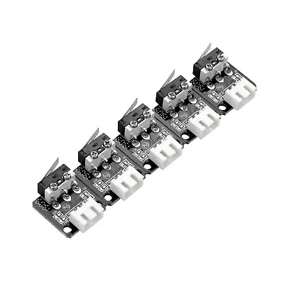 5Pack 3 Pin 3D Printer Endstop Limit Switch For CR-10 Ender 3 3D Printer Parts • $15.38