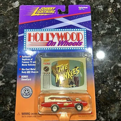 1998 Johnny Lightning Hollywood On Wheels Monkees Mobile W/Mickey Dolenz Card • $14.99