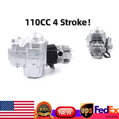 4Stroke 110cc Engine Motor Auto Transmission For 50/90/110cc ATV GO Kart Durable • $189.06