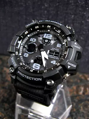 CASIO G-SHOCK (GSG-100-1A) MASTER OF G SOLAR POWERED  WATCH (black) • $74.99