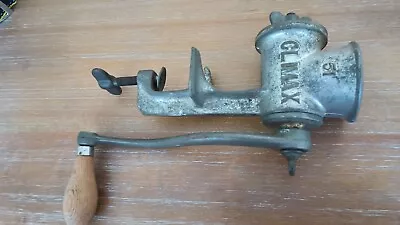 Vintage Climax #51 Food Meat Chopper Grinder With Table Clamp And 1 Blade  • $24.99