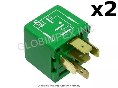 VOLVO (1993-1997) Blower Motor Relay (2 PCS) URO PARTS + 1 YEAR WARRANTY • $48.30