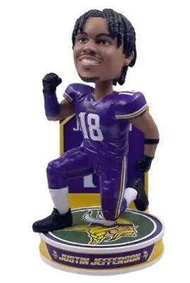 Justin Jefferson (Minnesota Vikings) 2023 Hero Series NFL FOCO Bobblehead NIB! • $59.99