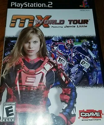 MX World Tour Featuring Jamie Little (PlayStation 2 2005) PS2 GAME COMPLETE VG • $6.90