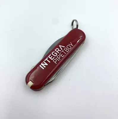 Victorinox Rally Swiss Army Knife 58mm SAK Intergra Pipetboy Logo • $9.98