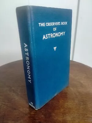 Observers Book Of Astronomy 1964 • £3