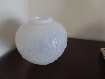 Antique R Lalique French Opalescent Frosted Glass Vase Berries Hand Signed Rare • $1200