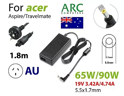 Laptop Charger AC Power Adapter For Acer Aspire 5230 5310 5742 Travelmate Series • $27