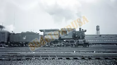 Vtg Train Negative & Photo Jersey Central Lines Steam Engine N0587 • $14.95