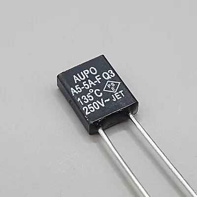 $4.75 • Buy Aupo Limitor Thermal Cutoff Fuse Trip Tf 135℃ / 275°F Degrees 250V 5A A5-F 5A