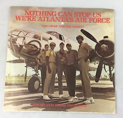 NBA 1987 Atlanta Hawks Theme Song Record By Tom Grose And The Varsity 45 Record • $9.95