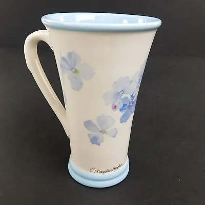 Marjolein Bastin Vase Style Tea Coffee Mug Cup Butterflies Flowers 10 Oz. • $14.81