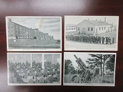 WWII Military Post Cards (4) Fort Meade MD & New Cumberland PA - RB2638 • $4.99