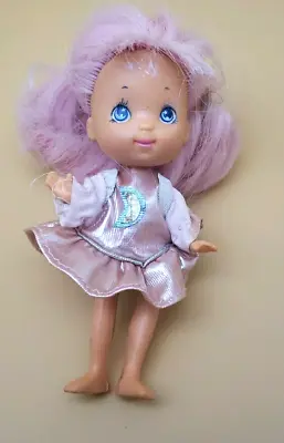 VINTAGE Hasbro 1987 Moon Dreamers BLINKY Doll W/ Moon Dress CUTE PINK HAIR • $14.99