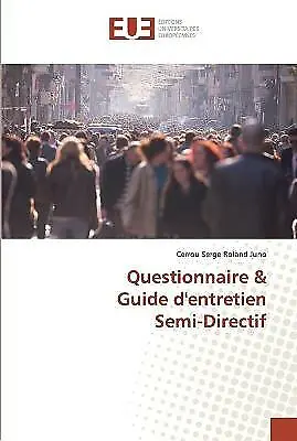 $76.09 • Buy Questionnaire & Guide D'entretien Semi-Directif, Brand New, Free Shipping