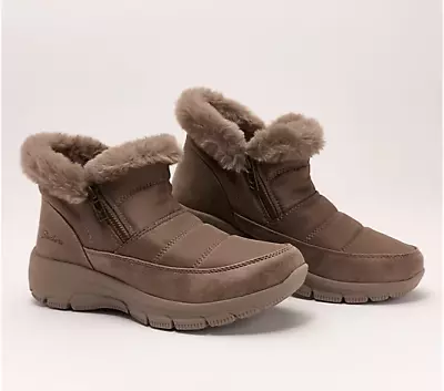 Skechers Easy Going Water Repellent Vegan Boots- Frosty Charm NIB Women’s • $36.99