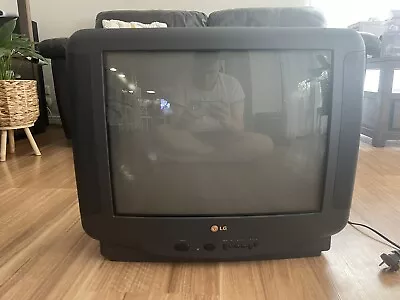 LG CRT TV - Model CA-21D65 - Serial 006KM00410 - 240V~50Hz (AV Ports Fiddly)￼ • $150