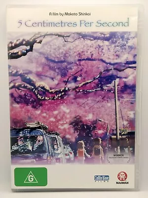 5 Centimetres Per Second (DVD R4 PAL 2007) - Makoto Shinkai • $9.68