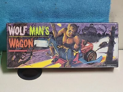 Vintage Wolf Man’s Wagon Polar Lights Monster Model Kit Toy #5015 New Sealed • $39.95