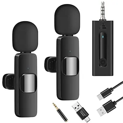 Wireless Microphone For Camera/Computer/Laptop/MacBook/Phone Professional La... • $48.88