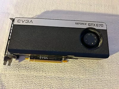 EVGA NVIDIA GeForce GTX 670 (04G-P4-2673-KR) 4GB / 4GB (max) GDDR5 SDRAM PCI... • $40