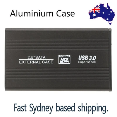 $11.95 • Buy USB 3.0 2.5  Inch To SATA External Hard Drive HDD SSD Enclosure Case Aluminium